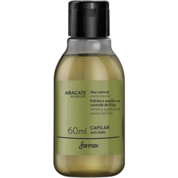 Oleo Capilar Farmax Puro Abacate 60Ml