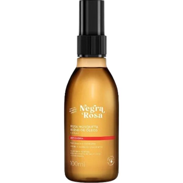 Blend Capilar Rosa Mosqueta Negra Rosa 100Ml