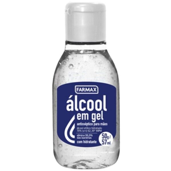 Alcool Gel 70% Antisseptico Farmax 50G