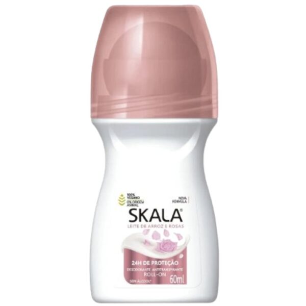 Desodorante Roll-On Skala Leite Arroz 60Ml