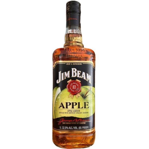 BB WHISKY JIM BEAM LICOR APPLE 1L