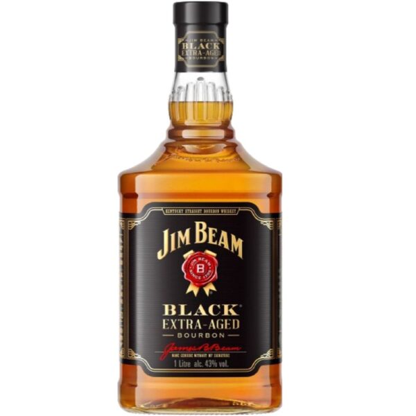 BB WHISKY JIM BEAM BLACK EXTRA AGED 1L