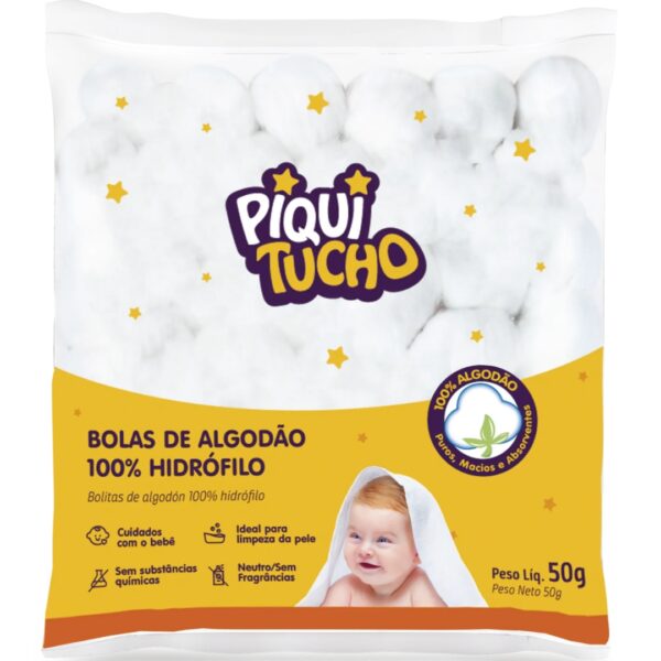 ALGODAO BOLAS PIQUITUCHO 50G
