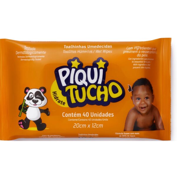 TOALHINHAS UMED PIQUITUCHO HIDRATE 140UN