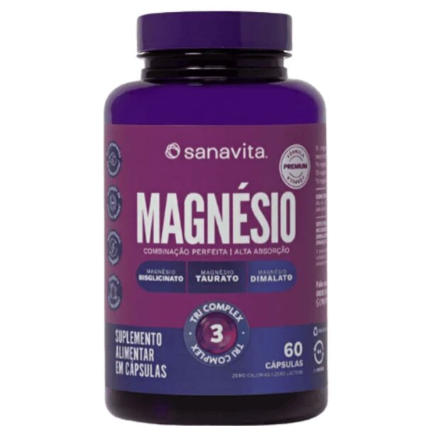 MAGNESIO SANAVITA 60 CAPSULAS