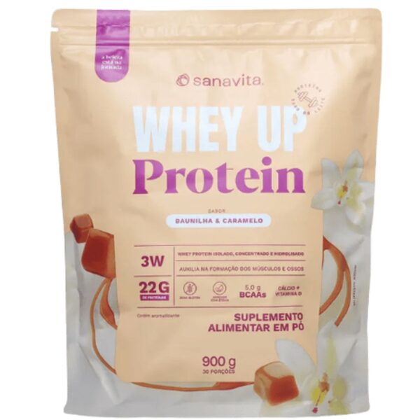 WHEY UP 3W BAUN E CARAM SANAVITA 900G SACHE