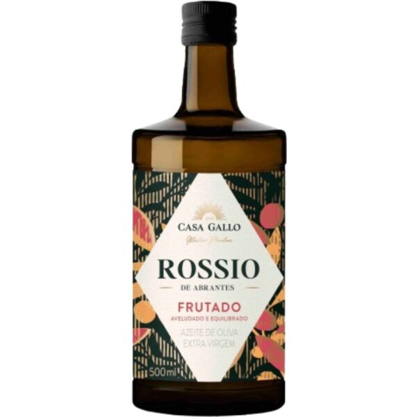 AZEITE ROSSIO 500ML EXTRA VIRGEM FRUTADO VIDRO