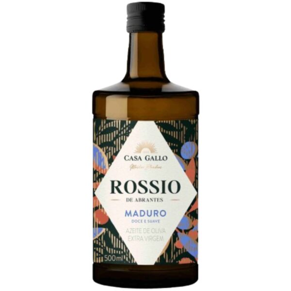 AZEITE ROSSIO 500ML EXTRA VIRGEM MADURO VIDRO