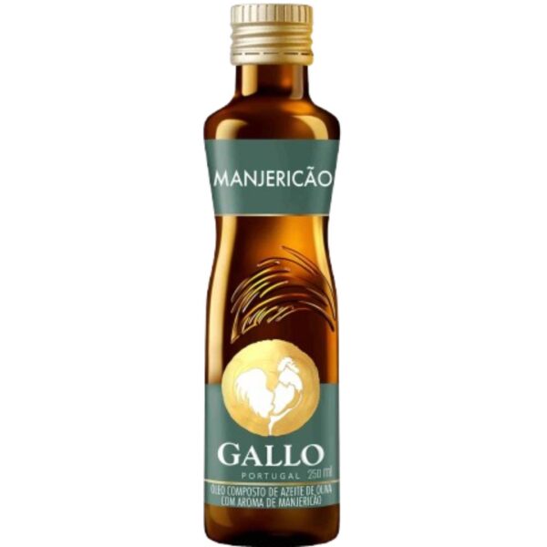 OLEO COMPOSTO GALLO OLIVA MANJERICAO 250ML