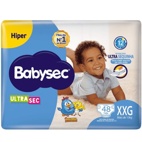 FRALDA BABYSEC ULTRA HIPER XXG